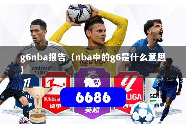 g6nba报告（nba中的g6是什么意思）